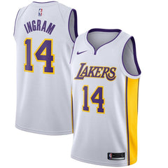 Brandon Ingram Los Angeles Lakers Swingman Jersey White - Association Edition 2019