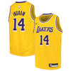 Image of Brandon Ingram Los Angeles Lakers Youth Swingman Jersey – Icon Edition – Gold 2019