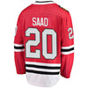 Image of Brandon Saad Chicago Blackhawks Breakaway Player Jersey – Red 2019