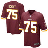 Image of Brandon Scherff Washington Redskins Game Jersey - Burgundy 2019
