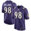 Image of Brandon Williams Baltimore Ravens Game Jersey - Purple 2019