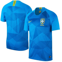 Brazil National Team Away Replica Stadium Blank Jersey – Blue 2019