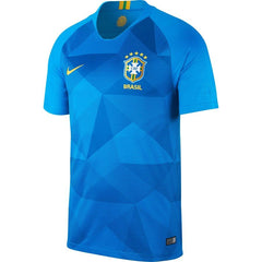 Brazil National Team Away Replica Stadium Blank Jersey – Blue 2019