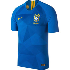 Brazil National Team Away Vapor Match Blank Jersey – Blue 2019