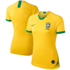 Brazil Women's National Team Women's 2019 Home Replica Jersey – Yellow 2019