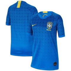 Brazil Women's National Team Youth 2019 Away Replica Jersey – Blue 2019