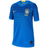 Image of Brazil Women's National Team Youth 2019 Away Replica Jersey – Blue 2019