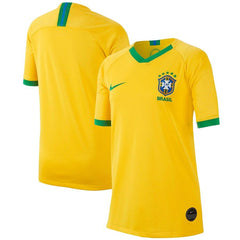 Brazil Women's National Team Youth 2019 Home Replica Jersey – Yellow 2019