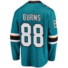 Image of Brent Burns San Jose Sharks Home Premier Breakaway Player Jersey – Teal 2019