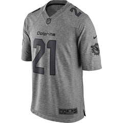 Brent Grimes Miami Dolphins Gridiron Gray Limited Jersey - Gray 2019