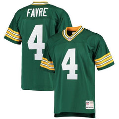 Brett Favre Green Bay Packers Mitchell &amp; Ness 1996 Replica Retired Player Jersey - Green 2019