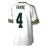 Image of Brett Favre Green Bay Packers Mitchell &amp; Ness 1996 Replica Retired Player Jersey - White 2019