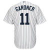 Image of Brett Gardner New York Yankees Majestic Cool Base Player Jersey - White 2019