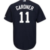 Image of Brett Gardner New York Yankees Majestic Official Cool Base Player Jersey - Navy 2019