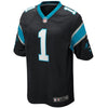 Image of Brian Burns Carolina Panthers 2019 NFL Draft First Round Pick Game Jersey – Black 2019