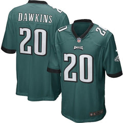 Brian Dawkins Philadelphia Eagles Game Jersey - Midnight Green 2019