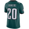 Image of Brian Dawkins Philadelphia Eagles Retired Player Vapor Untouchable Limited Throwback Jersey - Midnight Green 2019