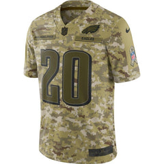 Brian Dawkins Philadelphia Eagles Salute to Service Retired Player Limited Jersey – Camo 2019