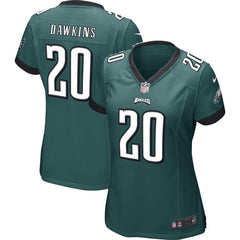 Brian Dawkins Philadelphia Eagles Women's Game Jersey - Midnight Green 2019