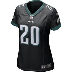 Brian Dawkins Philadelphia Eagles Women's Retired Game Jersey - Black 2019