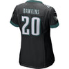 Image of Brian Dawkins Philadelphia Eagles Women's Retired Game Jersey - Black 2019