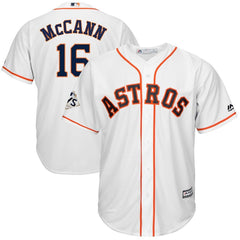 Brian McCann Houston Astros Majestic World Series Bound Cool Base Player Jersey – White 2019