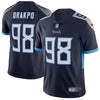 Image of Brian Orakpo Tennessee Titans New Vapor Untouchable Limited Jersey – Navy 2019