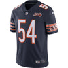 Image of Brian Urlacher Chicago Bears 100th Season Retired Limited Jersey – Navy 2019