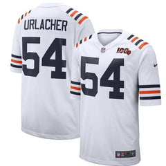 Brian Urlacher Chicago Bears 2019 100th Season Alternate Classic Retired Player Game Jersey - White 2019