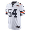 Image of Brian Urlacher Chicago Bears 2019 100th Season Alternate Classic Retired Player Limited Jersey - White 2019