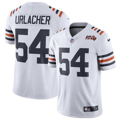 Brian Urlacher Chicago Bears 2019 100th Season Alternate Classic Retired Player Limited Jersey - White 2019