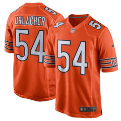 Brian Urlacher Chicago Bears Alternate Retired Player Game Jersey – Orange 2019