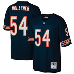 Brian Urlacher Chicago Bears Mitchell &amp; Ness 2001 Retired Player Replica Jersey - Navy 2019