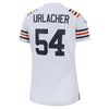 Image of Brian Urlacher Chicago Bears Women's 2019 100th Season Alternate Classic Retired Player Game Jersey - White 2019