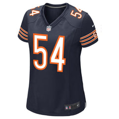 Brian Urlacher Chicago Bears Women's Game Jersey - Navy Blue 2019