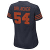 Image of Brian Urlacher Chicago Bears Women's Throwback Game Jersey - Navy Blue 2019