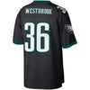 Image of Brian Westbrook Philadelphia Eagles Mitchell &amp; Ness Retired Player Replica Jersey - Black 2019