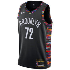 Brooklyn Nets Biggie Swingman Jersey Black – Music Edition 2019