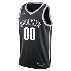 Brooklyn Nets Swingman Custom Jersey Black - Icon Edition 2019