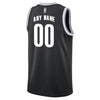 Image of Brooklyn Nets Swingman Custom Jersey Black - Icon Edition 2019