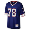 Image of Bruce Smith Buffalo Bills Mitchell &amp; Ness 1990 Retired Player Replica Jersey - Royal 2019