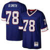 Image of Bruce Smith Buffalo Bills Mitchell &amp; Ness 1990 Retired Player Replica Jersey - Royal 2019