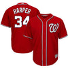 Image of Bryce Harper Washington Nationals Majestic Cool Base Player Jersey - Red 2019