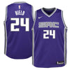 Image of Buddy Hield Sacramento Kings Youth Swingman Jersey Purple - Icon Edition 2019