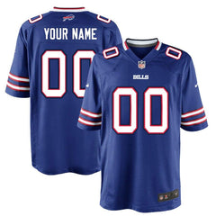 Buffalo Bills Custom Game Jersey - Royal 2019