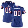 Image of Buffalo Bills Women's Custom Game Jersey - Royal Blue 2019