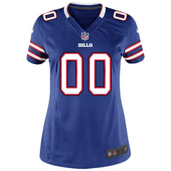 Buffalo Bills Women's Custom Game Jersey - Royal Blue 2019