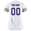 Image of Buffalo Bills Women's Custom Throwback Game Jersey - White 2019