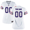 Image of Buffalo Bills Women's Custom Throwback Game Jersey - White 2019