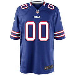 Buffalo Bills Youth Custom Game Jersey - Royal 2019